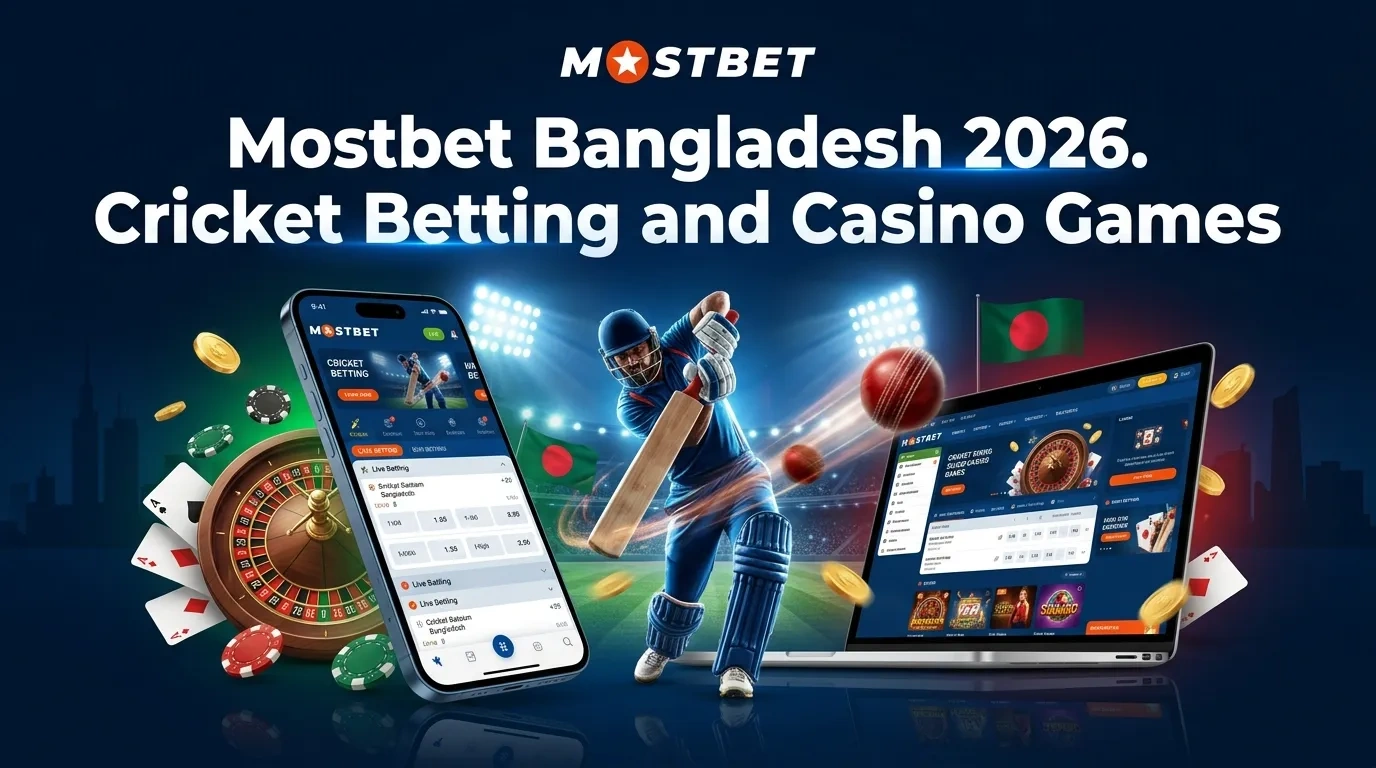 Mostbet Bangladesh 2026: Cricket Betting, Casino Games and BDT Wallets